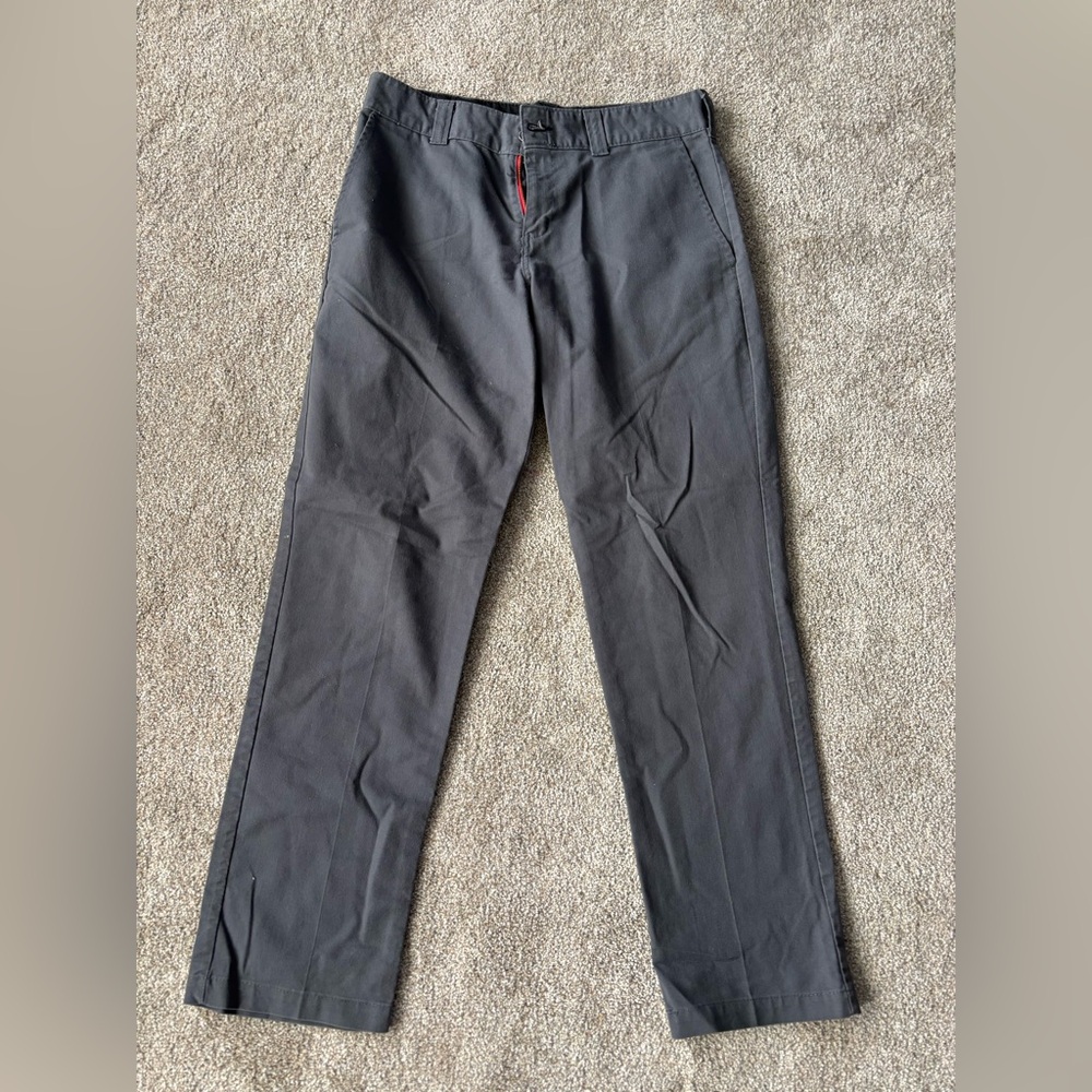 Dickies Men's Black Casual Pants - Classic Straight Fit